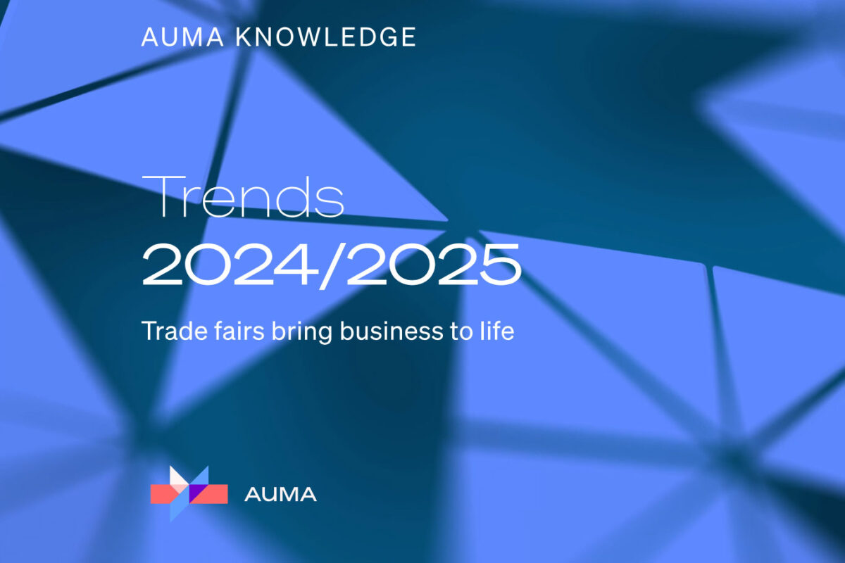 UMA-Trends 2024/2025 – Trade fairs bring business to life