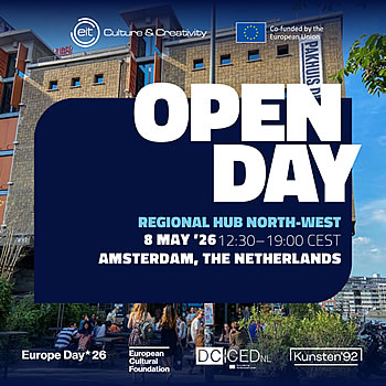 Europe Day 2026: Open Day - EIT Culture & Creativity's Regional Hub North West, Amsterdam