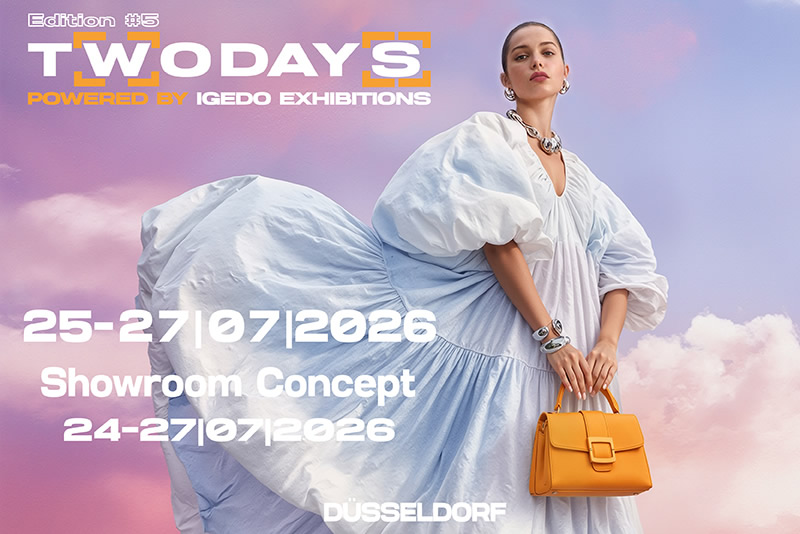 fashion trade shows, TWODAYS 2026, female model